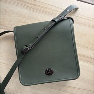 Coach Green Messenger Bag